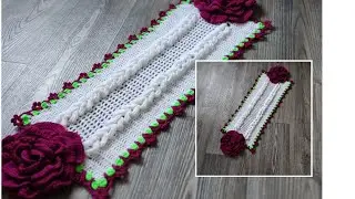 2 часть!Салфетка"Сэбия"/крючком/