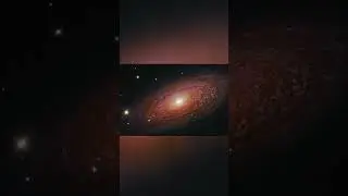 NGC 2841, One Of The More Massive Galaxies Known, Larger Than Our Own Milky Way #shorts
