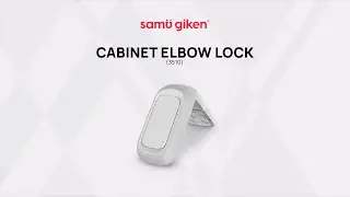 Samu Giken Cabinet Elbow Lock, Model: SL-CEL3510GW