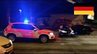 *NEW* Fire Command Car Responding | Kommandowagen [Feuerwehr Hannover]