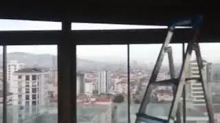 Havuz önüne tekstilbox çalışması 5 cm kasalı