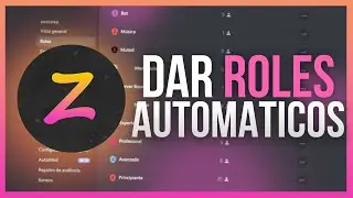 How to give AUTOMATIC ROLES in DISCORD with Zira ⏰