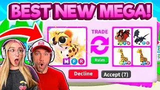Cammy Trades The NEW MEGA CHEETAH! BEST Pet in Adopt Me!