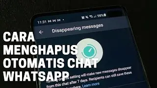 Cara Menghapus Otomatis Chat di WA