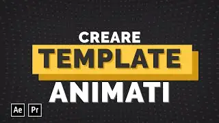 CREARE TEMPLATE ANIMATI in After Effects e Premiere Pro | Tutorial ITA