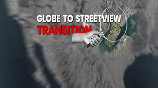 Zoom Transition From Globe To Street View In After Effects