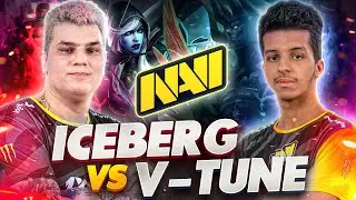 NAVI Iceberg vs V-Tune (HIGH MMR PLAYS)