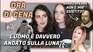 L'UOMO È DAVVERO ANDATO SULLA LUNA?🌕 (mukbang & cospirazioni) | ora di cena.