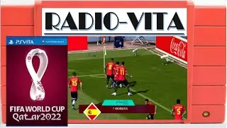 FIFA WORLD CUP QATAR PSVita (Español/Português/English): Instalación, ajustes de cámara y gameplay