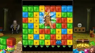 Treasure Block Temple: Jewel Ancient Myth Cubes  - 25 seconds 2