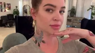 a vlog / weekend with us + NEW TATTOO + finished my NECK