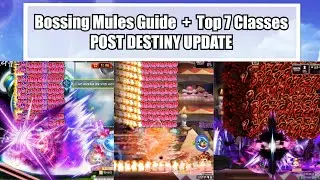 Maplestory - Top 7 Bossing Mule Classes 2022