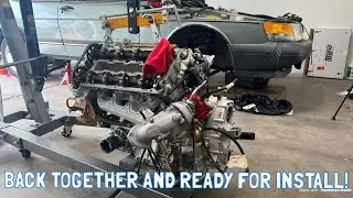 Complete Engine Rebuild and Reassembly on my Saab 900 Turbo (Rebuild Part 7)