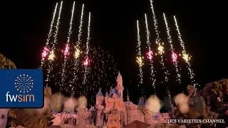 Disneyland Fireworks - Disneyland Forever (UPGRADED VERSION) - FWsim
