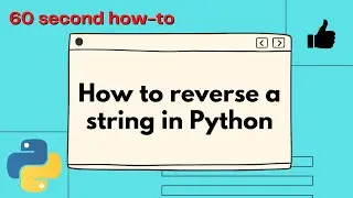 How to reverse strings in Python