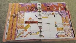 OCTOBER MONTHLY Plan With Me  | LoveofFilo | Happy Planner |