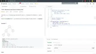 LeetCode 1161 | Maximum Level Sum of a Binary Tree
