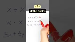 X Y Mathe Basics