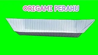 Cara Membuat Perahu Dari kertas - Origami Boat