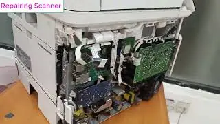 HP Laserjet Pro MFP M428fdw: Replacing / Repairing The Scanner (ADF) Unit