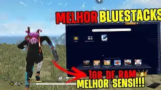 MELHOR EMULADOR PARA FREE FIRE BLUESTACKS COM CONFIGURAÇÕES E DICAS PARA PC FRACO OTIMIZAÇÃO PRO