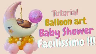 Tutorial Balloon art : Baby Shower facile facile !