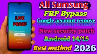 🔐Samsung FRP Bypass 2025-2026 — New Method Working | Android 15→16 | No Pc | Step by Step Guide 📚