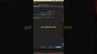 The SECRET to FASTER Premiere Pro PERFORMANCE (RAM INCREASE)