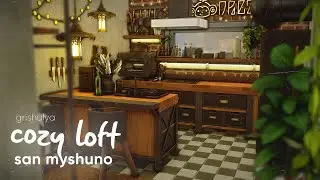 Cozy Loft in San Myshuno 🌇 | Construction | The Sims 4 | No CC