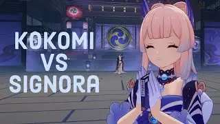 Sangonomiya Kokomi Solo La Signora - [Genshin Impact]