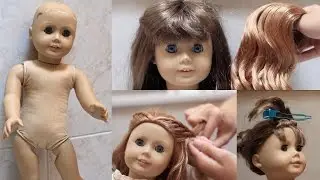Fixing up an old AG Doll!