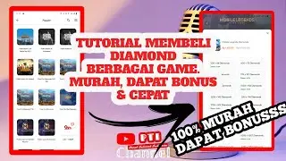 Mudah dan BONUS! Cara Top Up Diamond Game Mobile Legend ML | SEAGM | QRIS