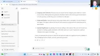 Genesis 21:33: Why A Tamarisk Tree (chatgpt4)
