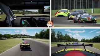 Fighting for P1 in the last hour | Assetto Corsa Competizione
