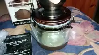 Hario Canister C Χειροκίνητος Μύλος Άλεσης Καφέ -  BaristaTools.gr