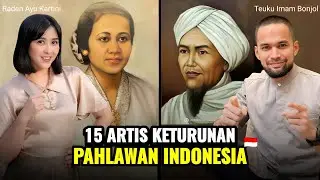 Who Would Have Thought! These 15 Artists Are Descendants of Indonesian Heroes