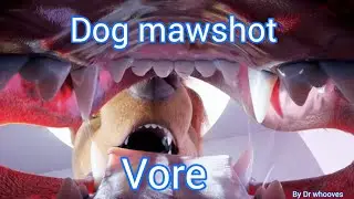 Dog mawshot vore by Dr whooves #[V- ANIM 3]