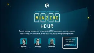 runZero Hour - Episode 9: SSHamble Edition