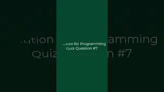 Solution for Programming Quiz Questions 1 - 10 -  Expand Future Academy  #CSharp #Dotnet