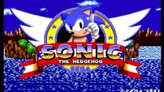 JOGANDO SONIC NO MEGA DRIVE 🎮