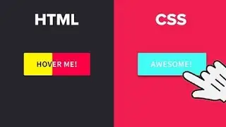 CSS HOVER EFFECT TUTORIAL in 8 Minutes