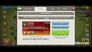 How to clan notice in clan board easy way 