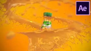 Juice Product Promo with After Effects and Element 3D
