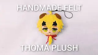 Thoma from Genshin Impact Felt Plush
