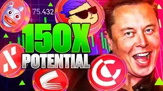 These 5 Crypto Coins Are The Next 150X Gainers In 2025! 🚀😱