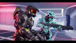 Red VS Blue Action Scene 22