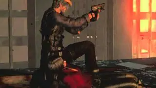 (Leon saves Ada) My favourite scene in Resident Evil 6