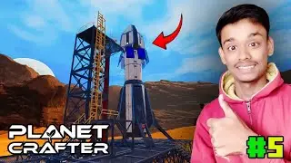 I Made ROCKET LAUNCHER Platform 😍 || Planet crafter || Planet Crafter Gameplay || Hindi (Part 5)
