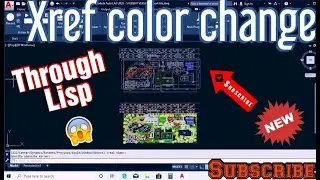 How you can change the color of Xref like gray color 🎨😲