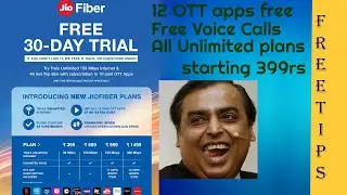 JioFiber FREE 30-day trial for New Customers